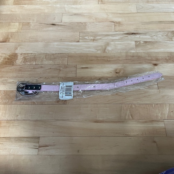 Rhinestone Hearts XL Dog Collar - Picture 4 of 6